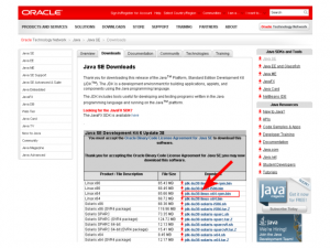 oracle java download for linux 64bit